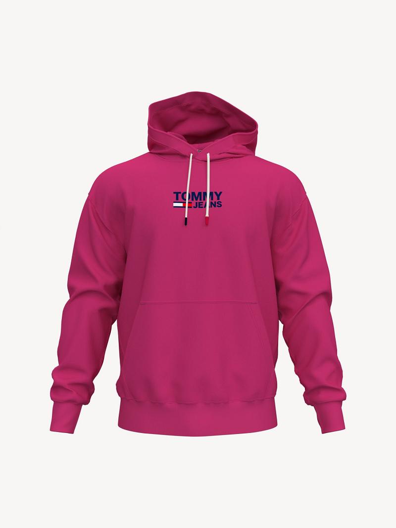 Férfi Tommy Hilfiger Classic tommys Hoodies Piros | HU 1220GSO